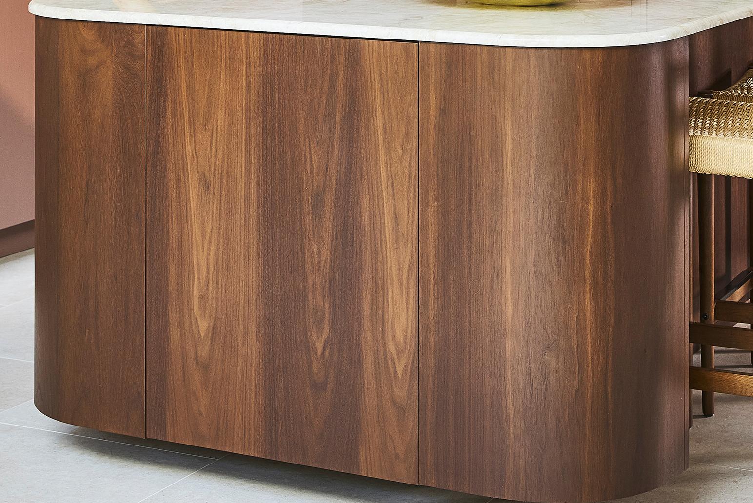 Dark Stained Walnut
