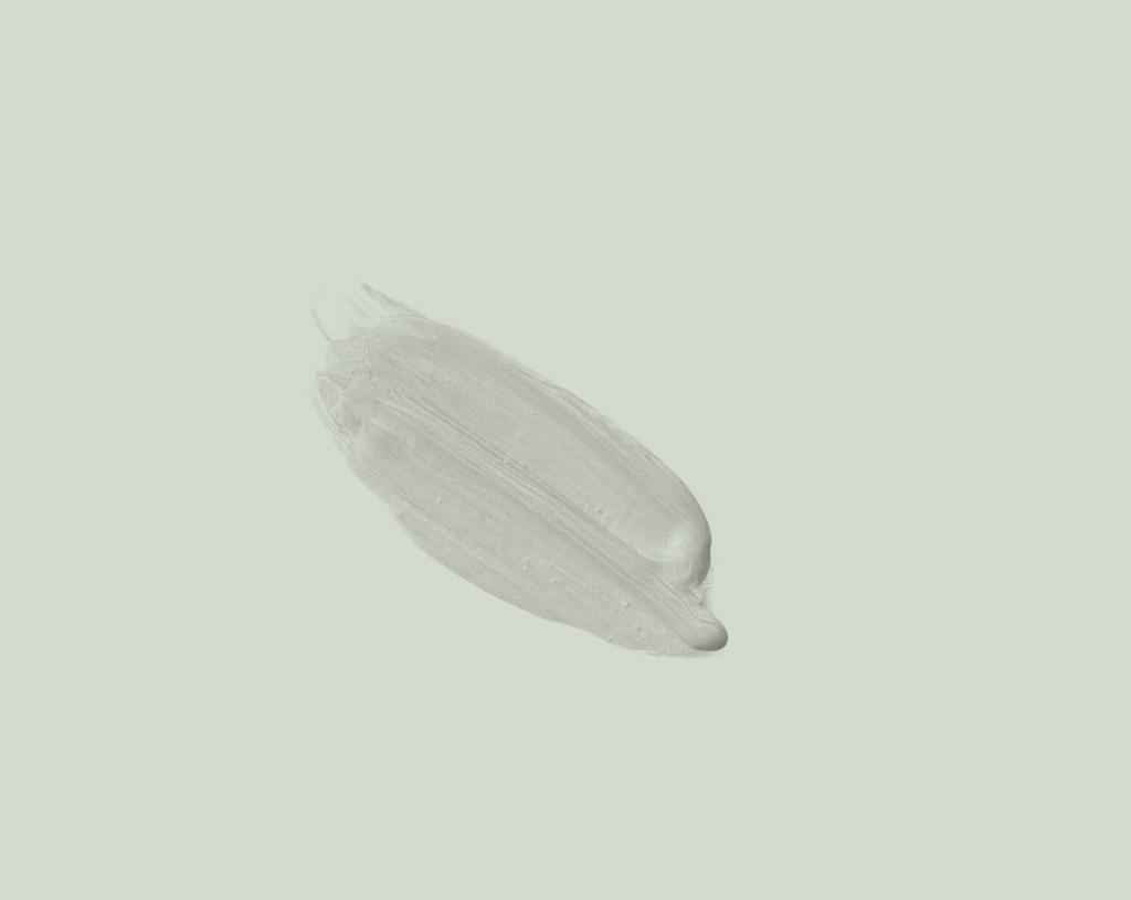 A blob of Misted Fen paint on a background of the same color