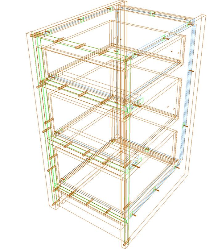 wire frame cabinet