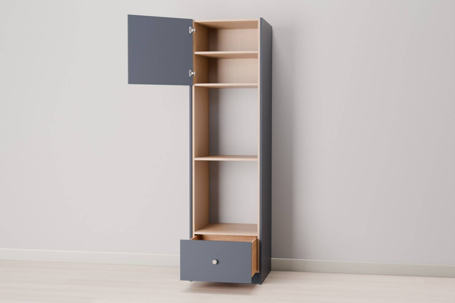 Tall 2x Single Oven Housing with Drawer