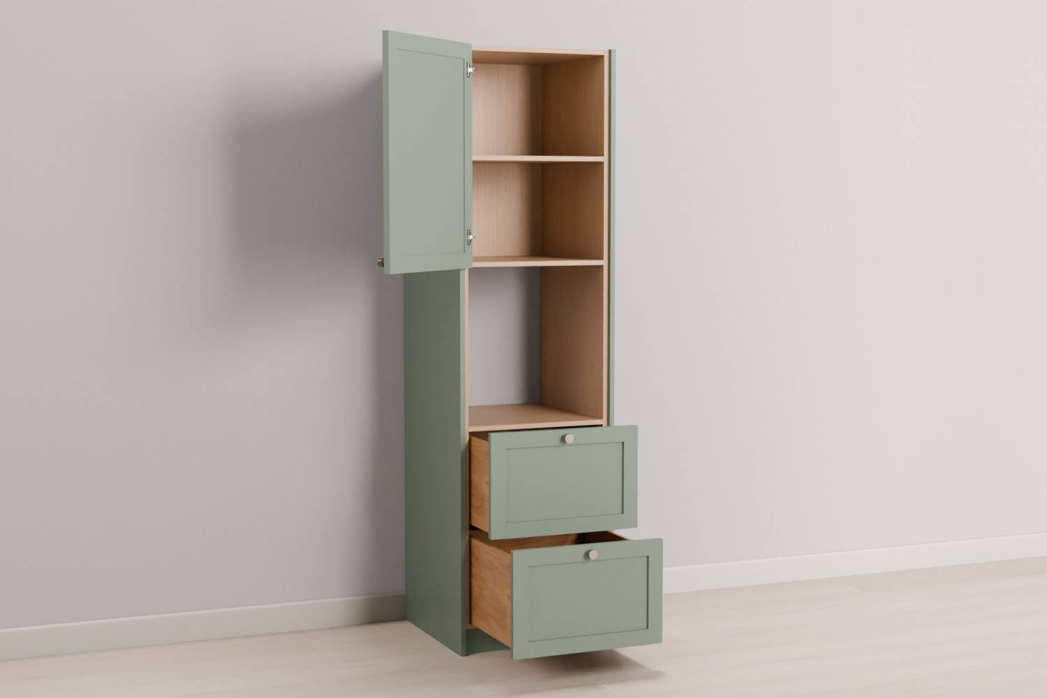 Tall Oven Housing with Drawers