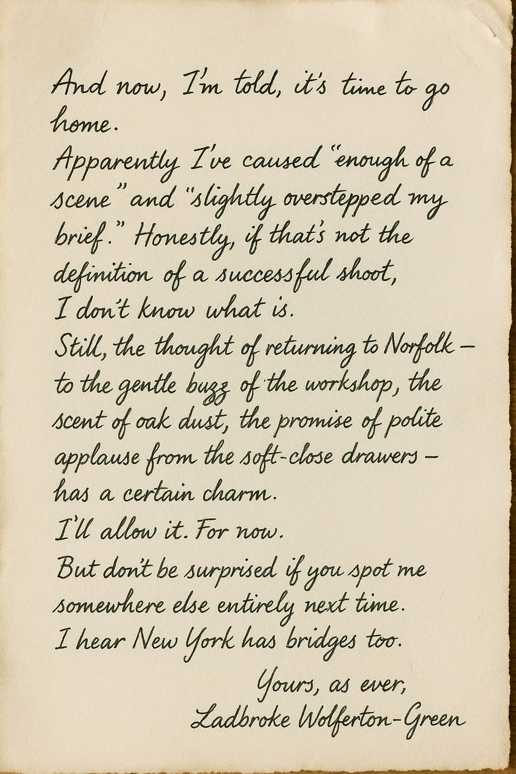 ladbroke final note