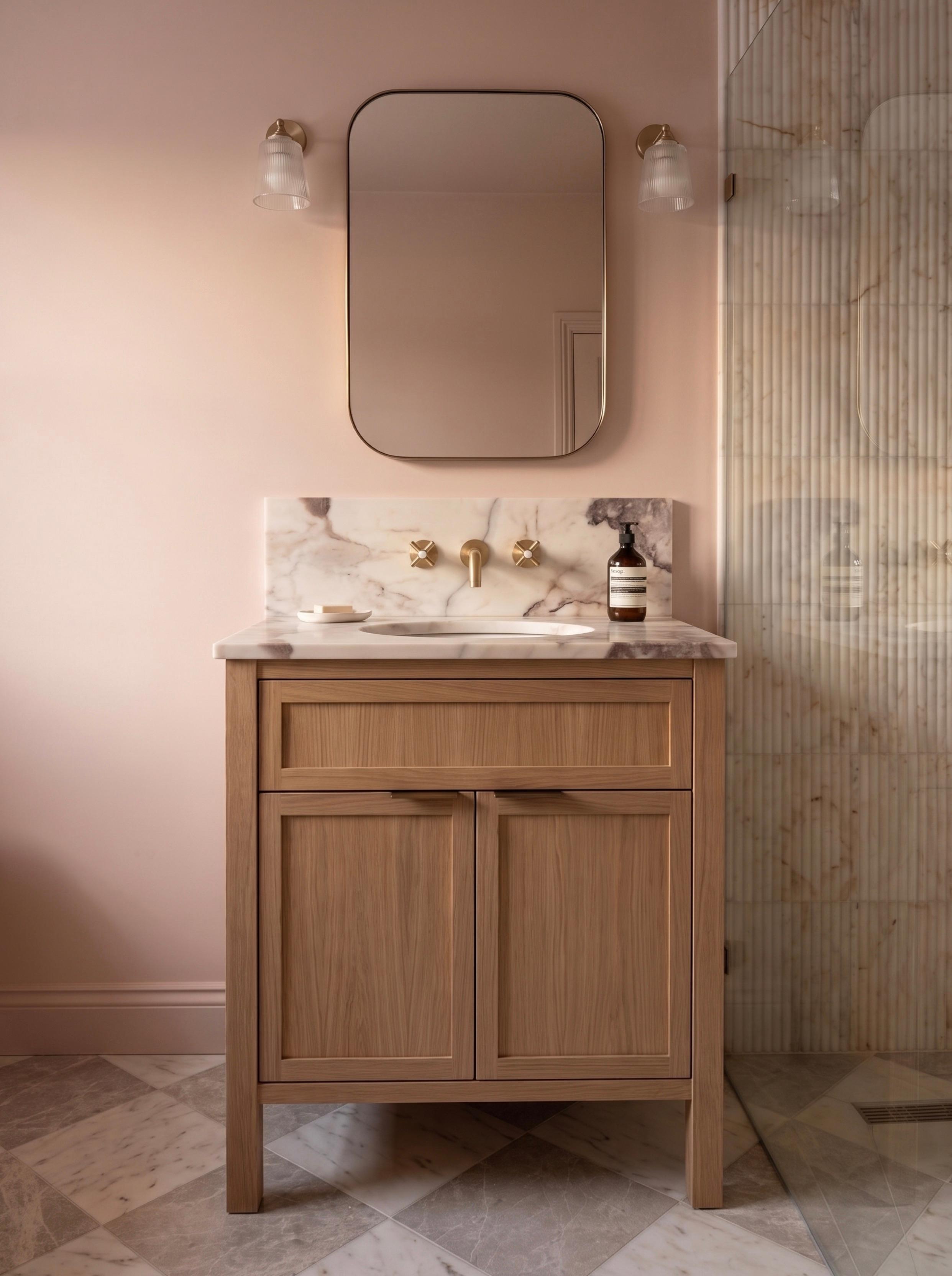 Mayfair Single Basin Oak