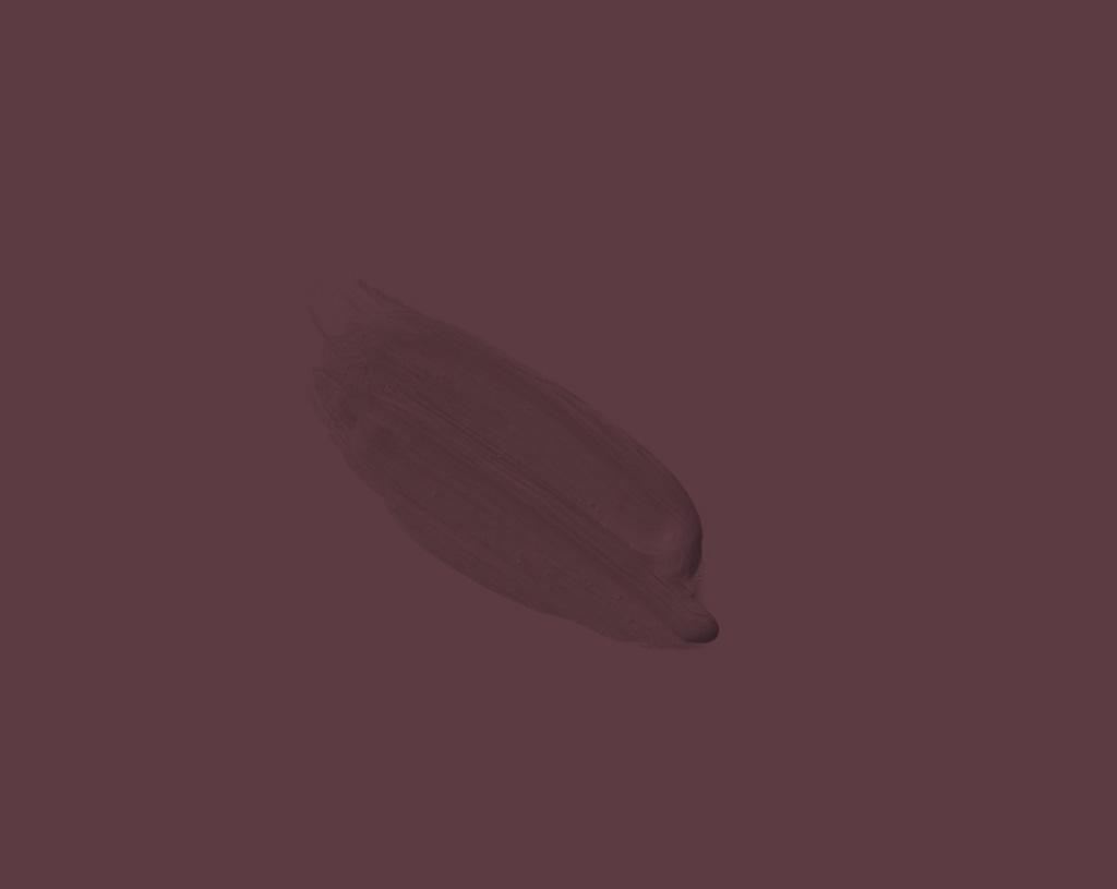 A blob of Bramble paint on a background of the same color