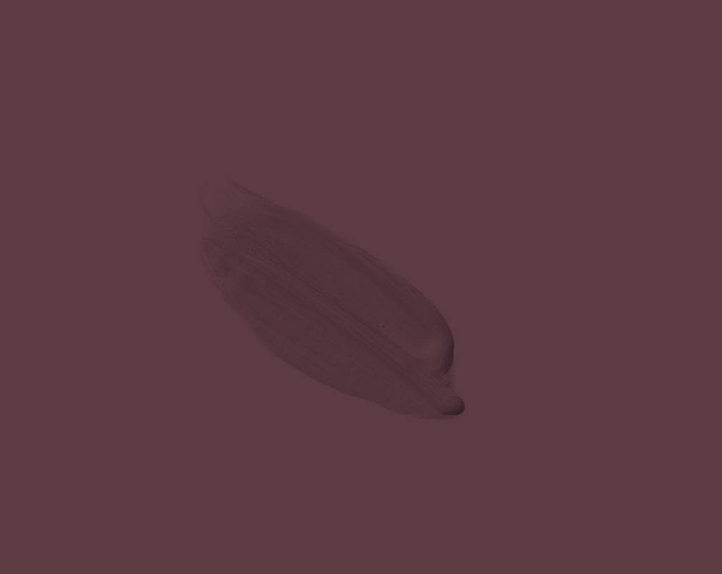 A blob of Bramble paint on a background of the same color