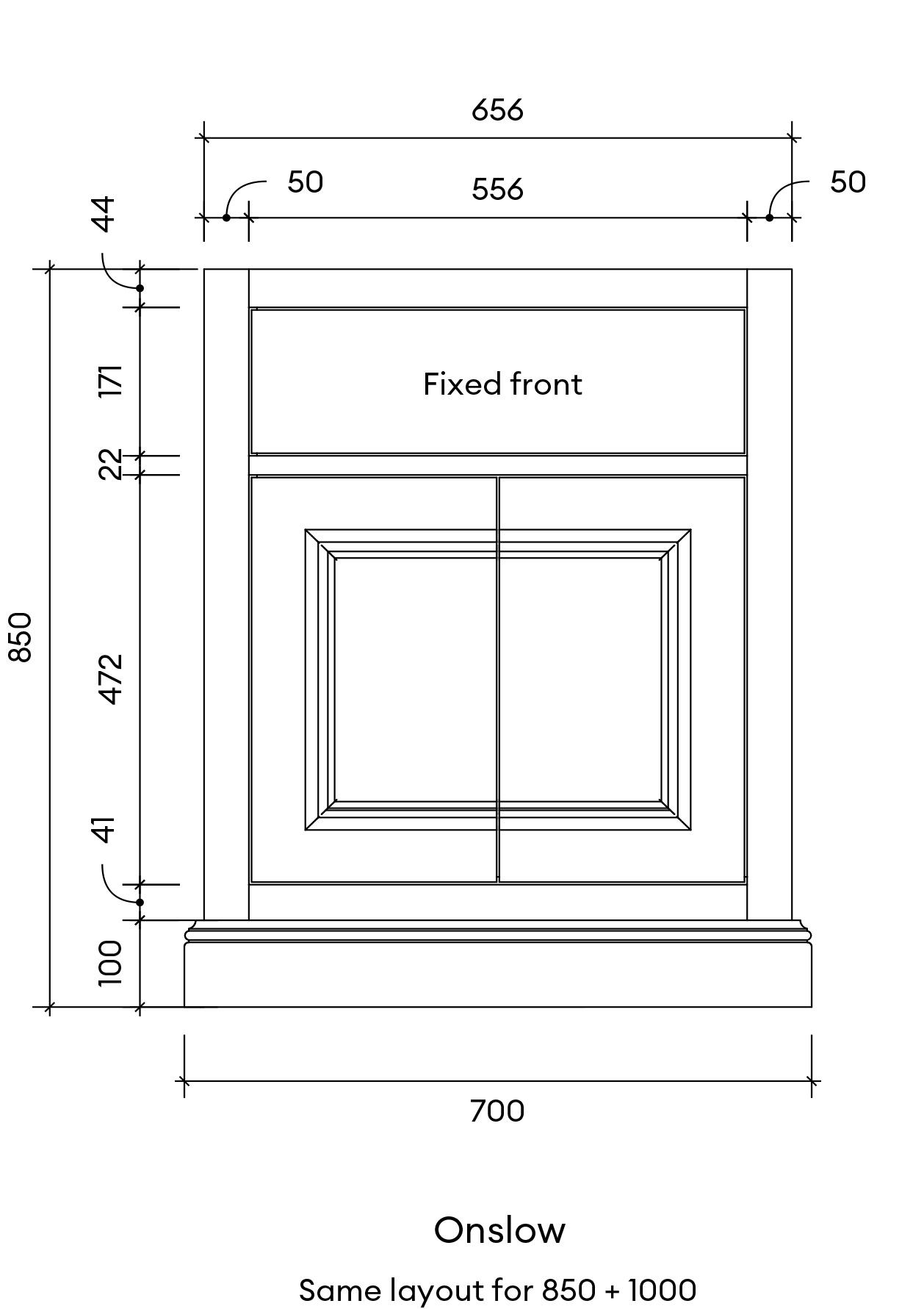 Onslow Single Diagram