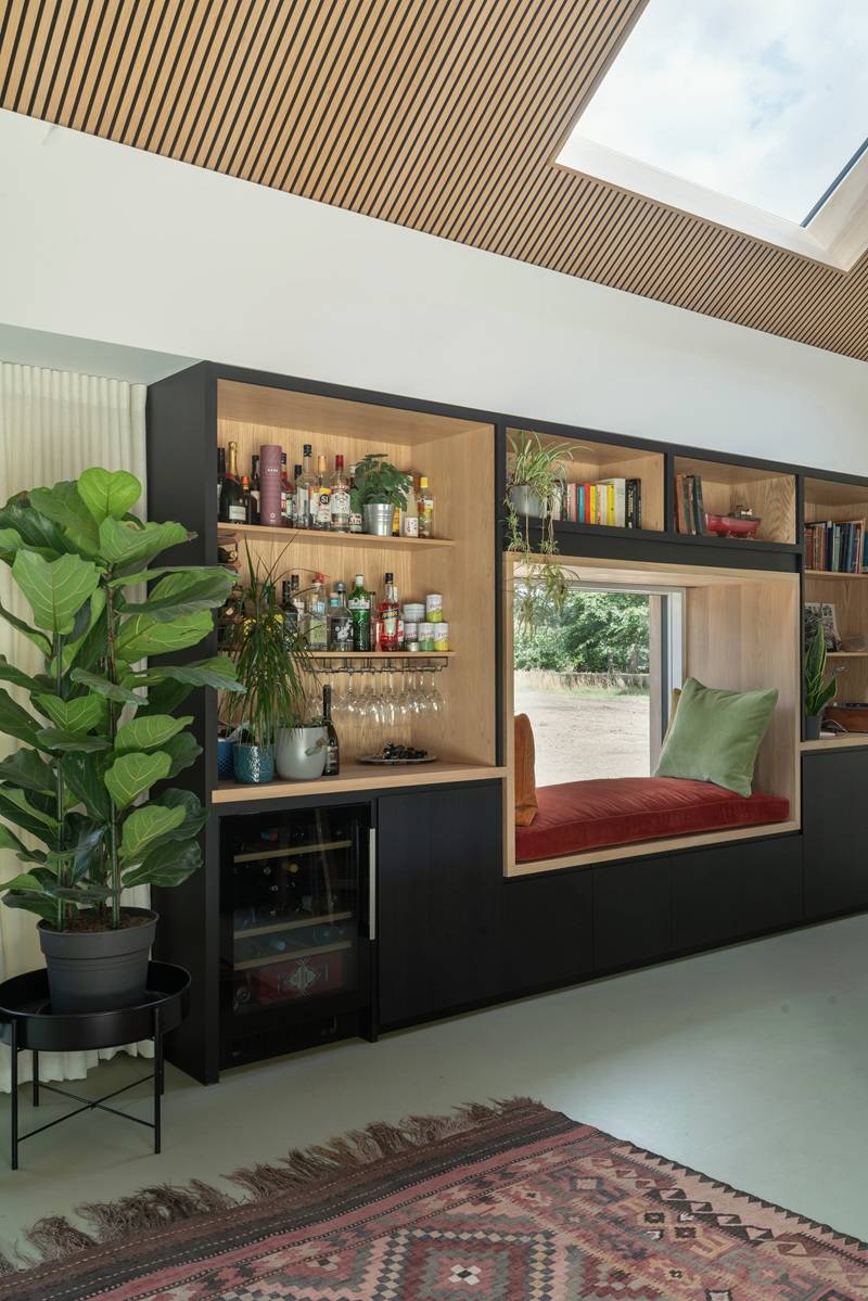 Timbers cocktail cabinet