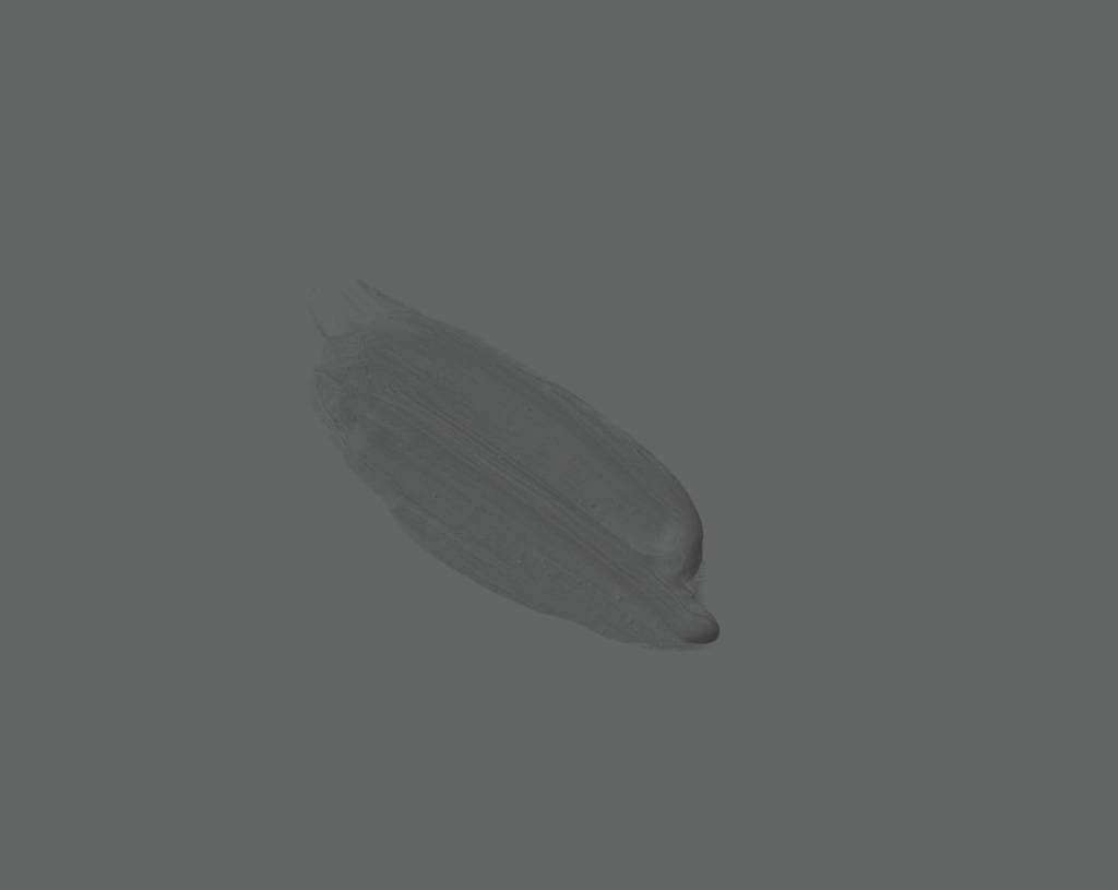 A single brushstroke of Runway paint on a slightly lighter Grey background. The paint appears smooth and slightly textured, with soft edges.