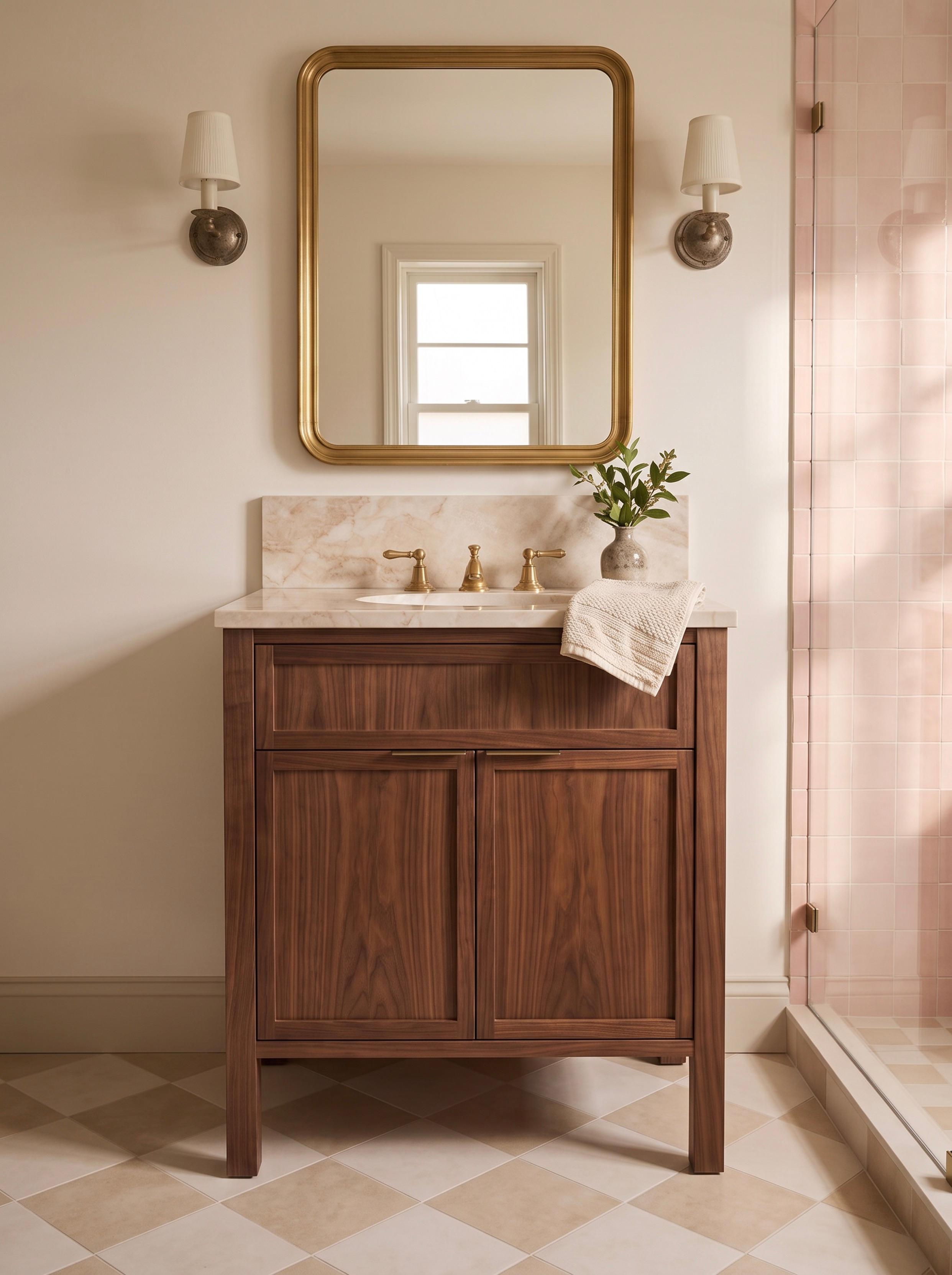 Mayfair Single Basin Walnut