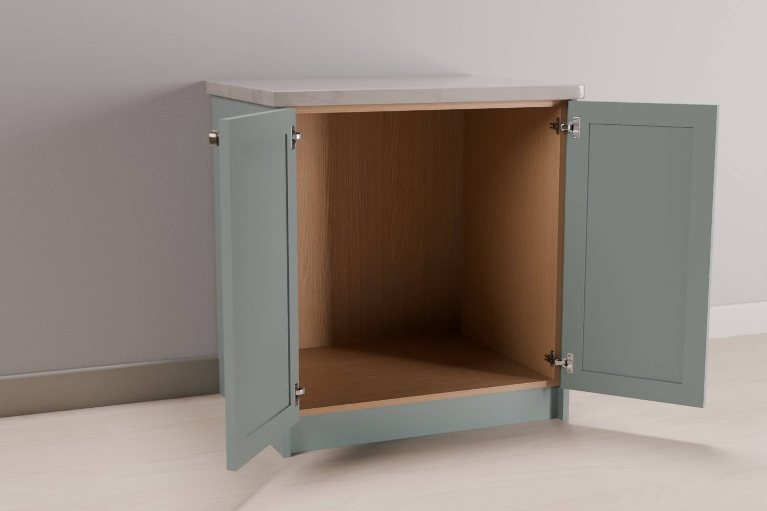 Double Sink Cabinet