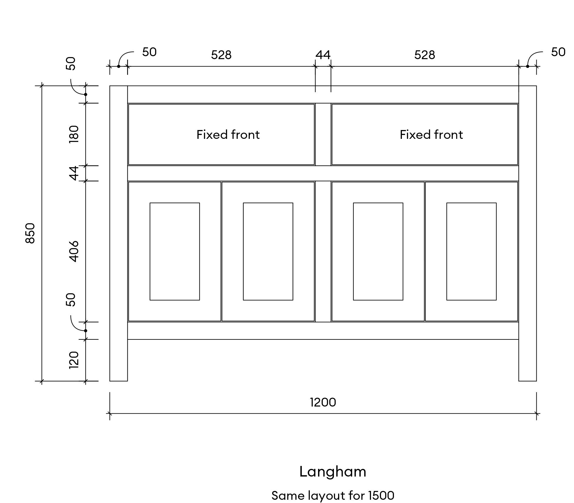 Langham Double Diagram