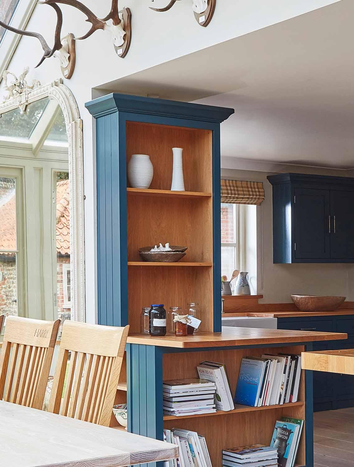 Open Shelf Counter Standing Cabinet