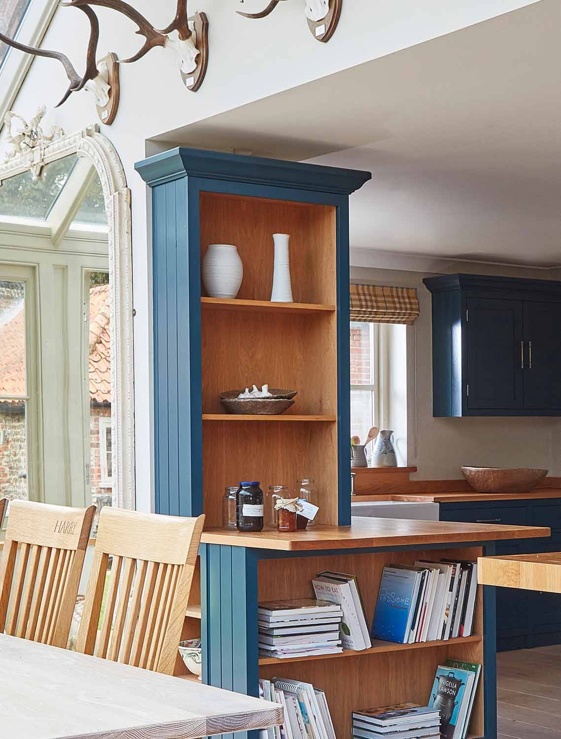 Open Shelf Counter Standing Cabinet