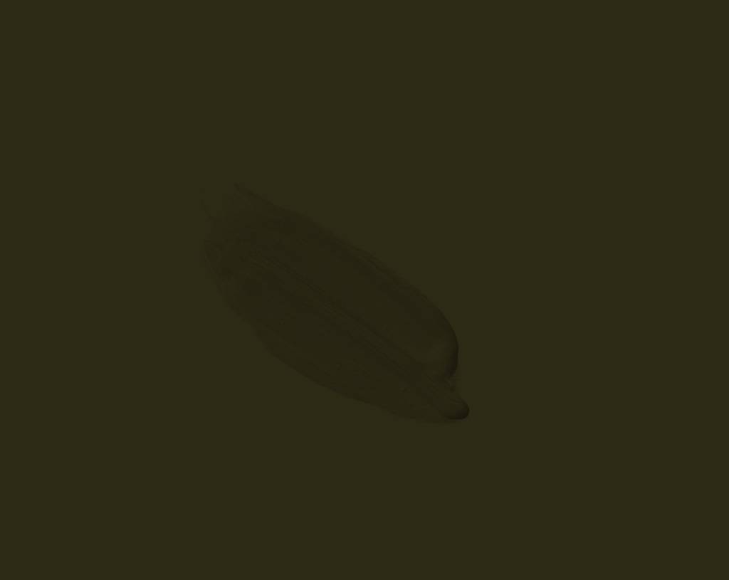 A single brushstroke of Samphire paint on a slightly lighter Green background. The paint appears smooth and slightly textured, with soft edges.