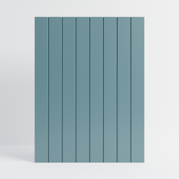 Painted V-Groove End Panel