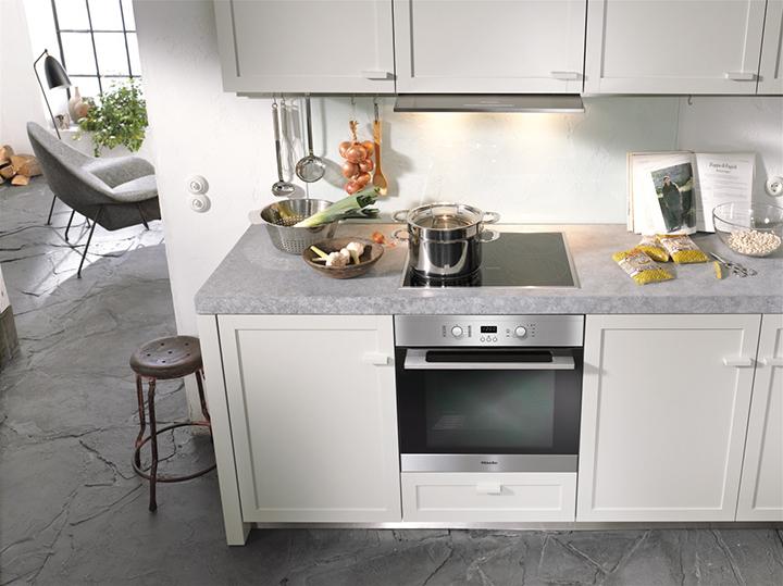 miele conventional oven in kitchen