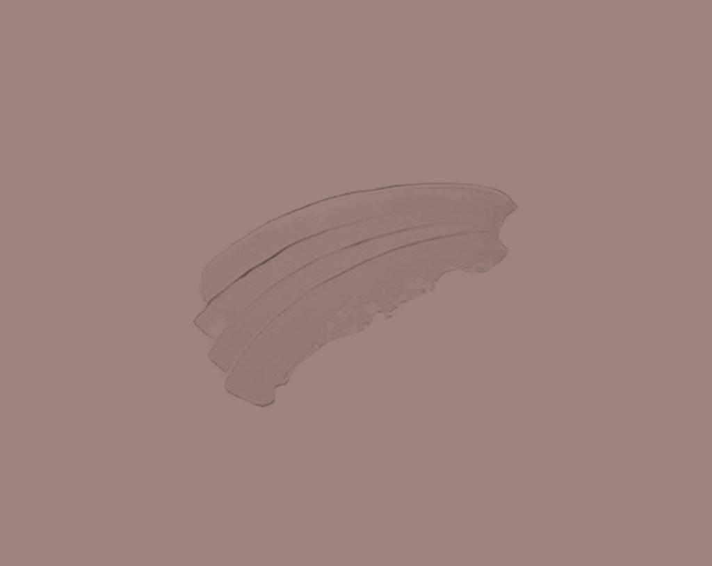 A pink brushstroke with three curved lines appears on a solid pink background.
