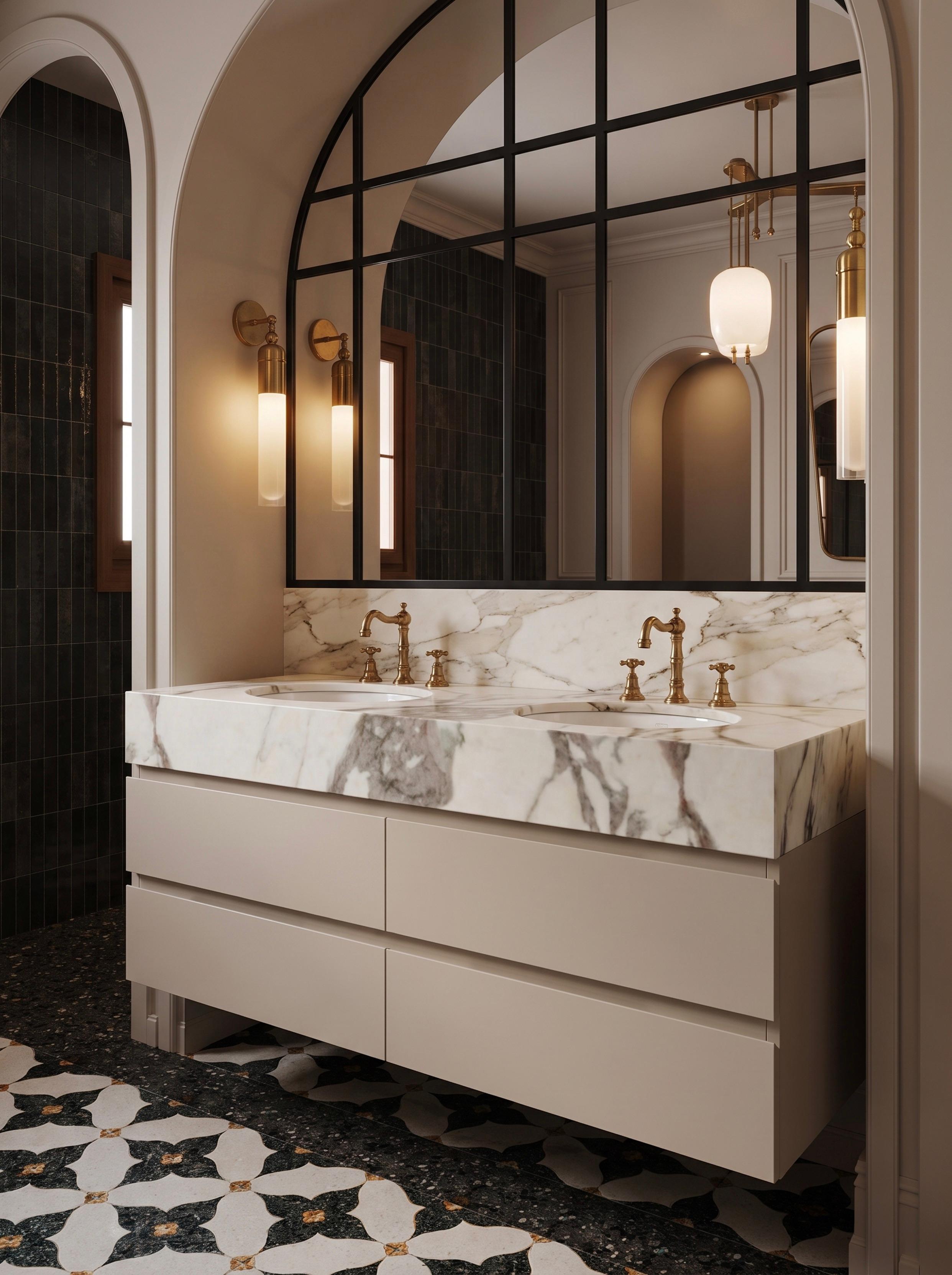 Pembroke Double Basin Neutral Angled