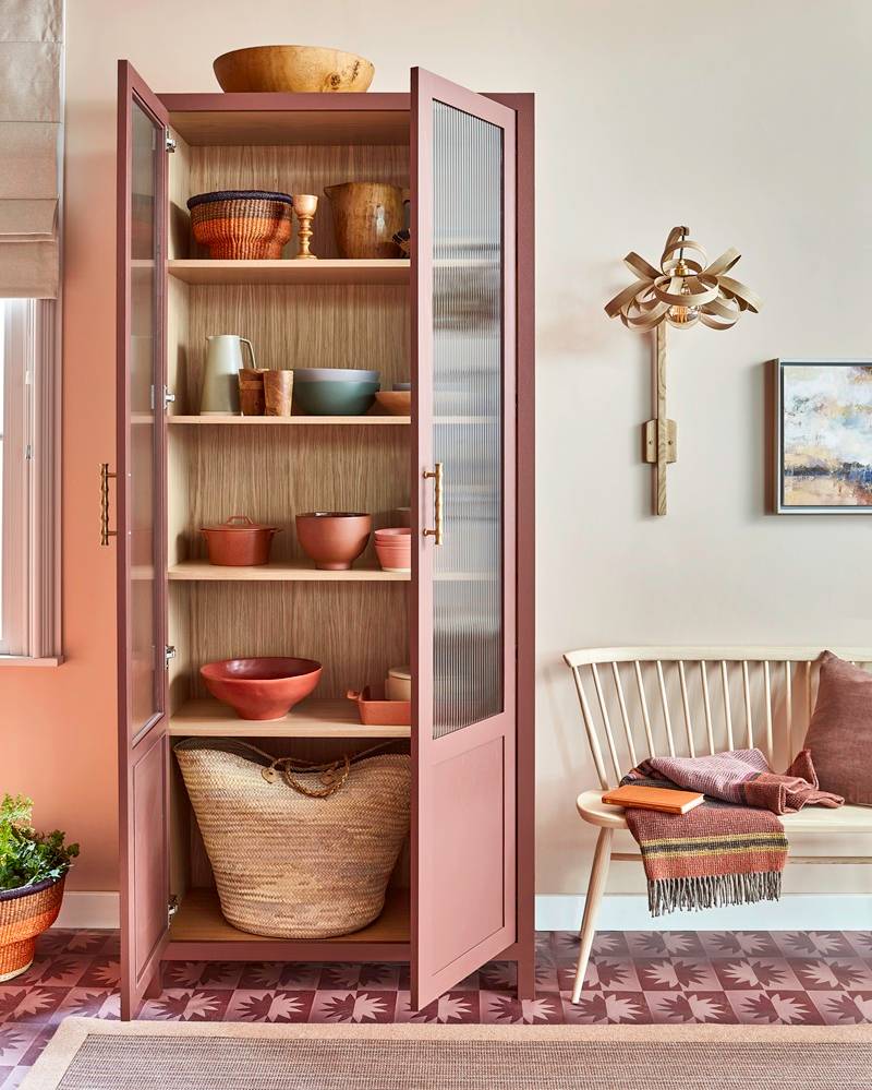 Langham Double Larder with Shelves