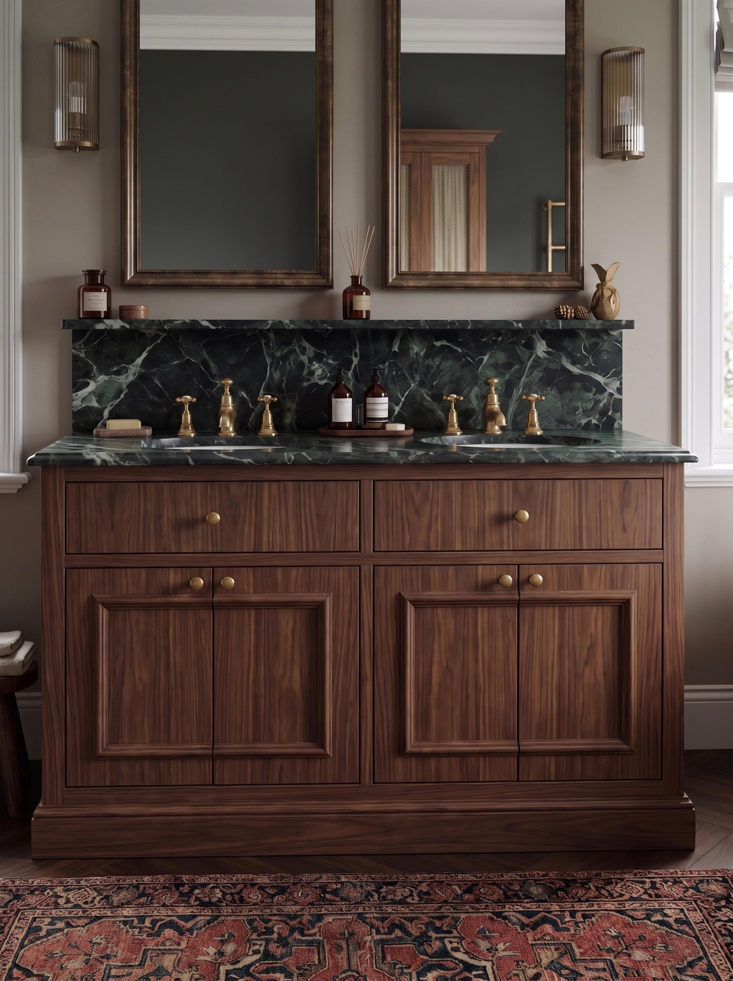 Onslow Double Basin Walnut