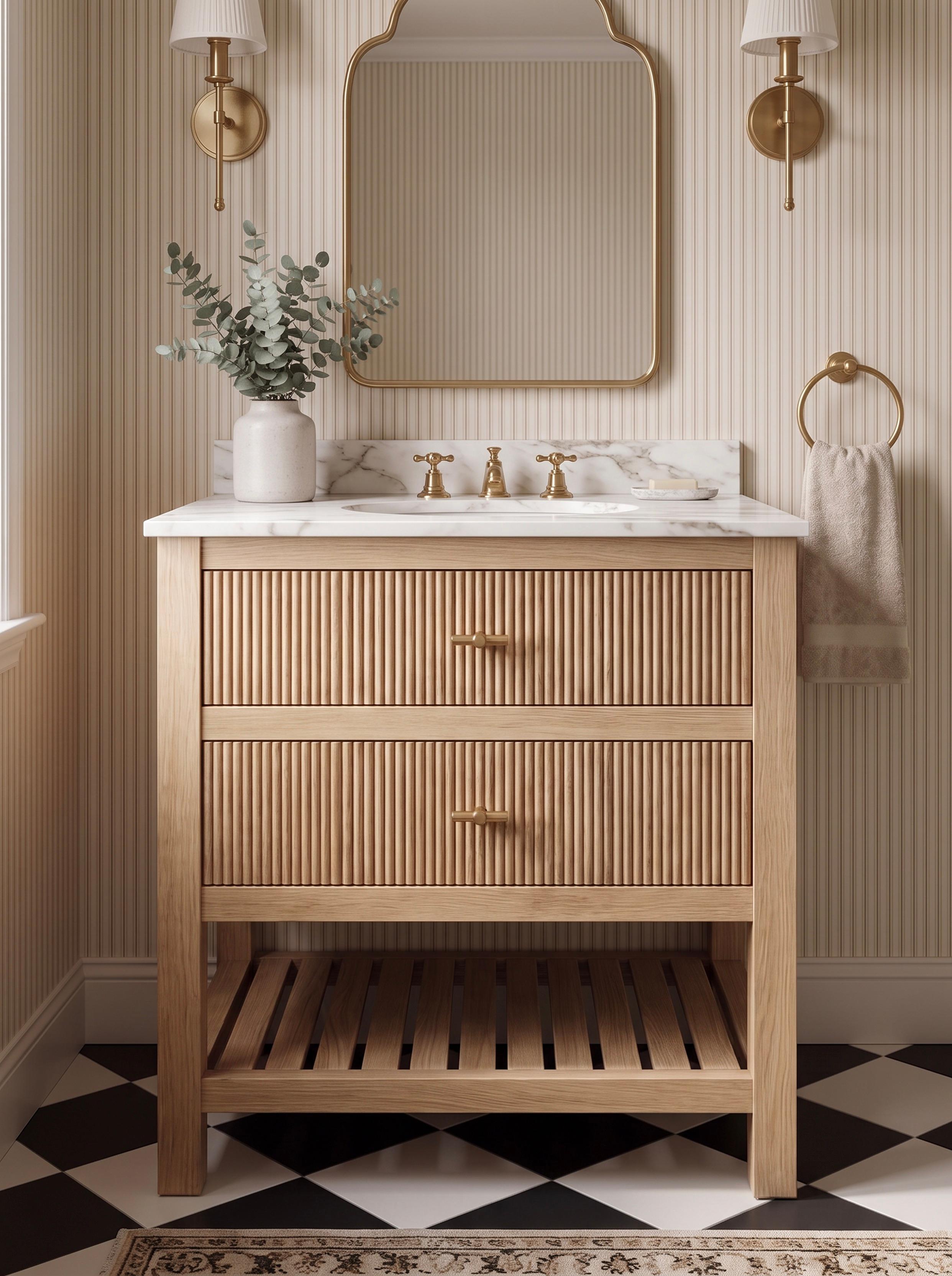 Chilton Single Basin Oak