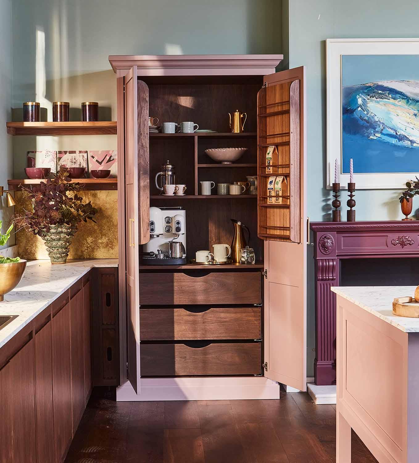 Double Larder With 3 Drawers