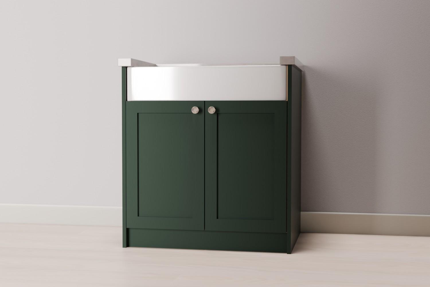 Double Butler Sink Cabinet