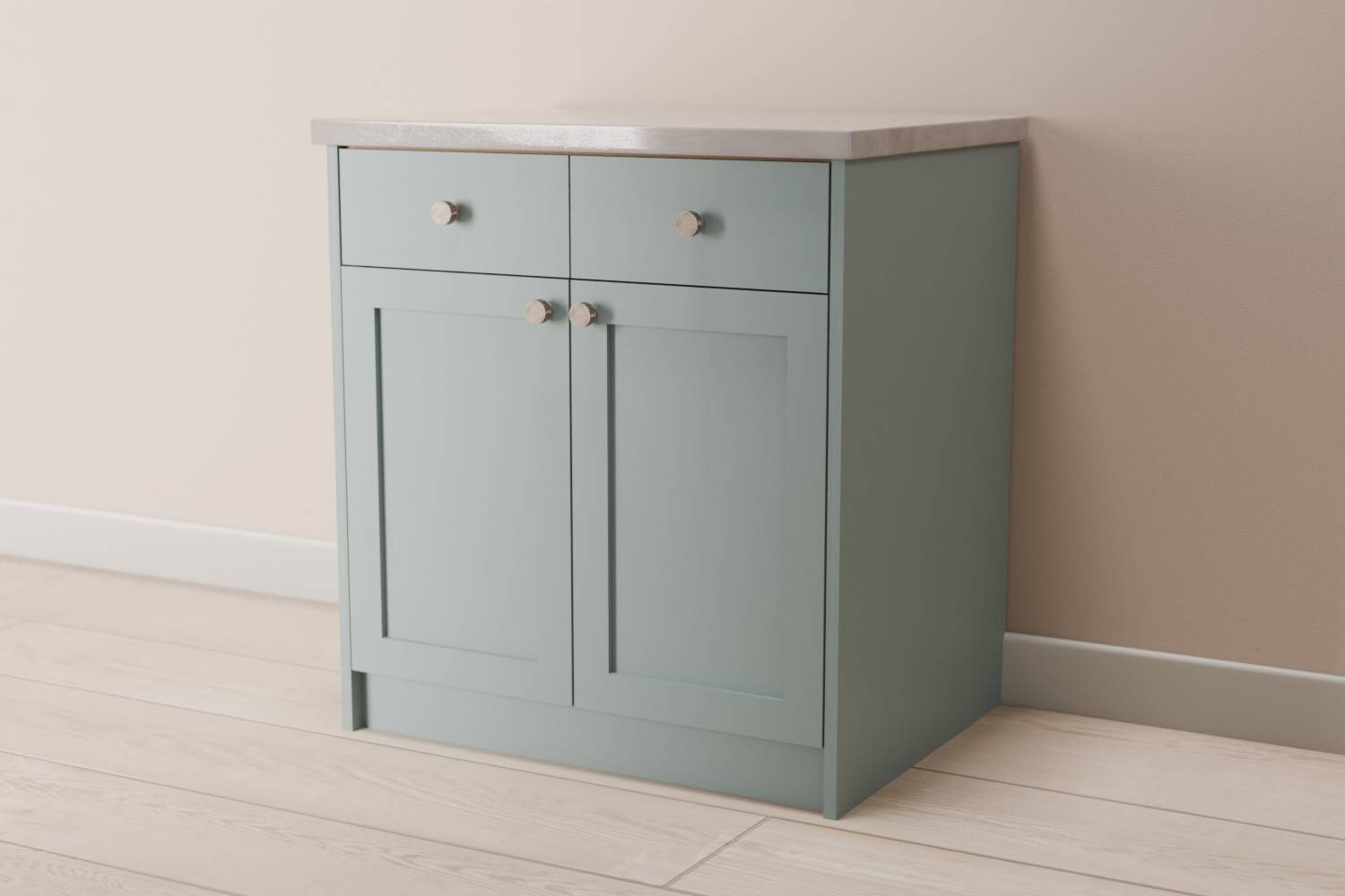 Double Cabinet With Drawers