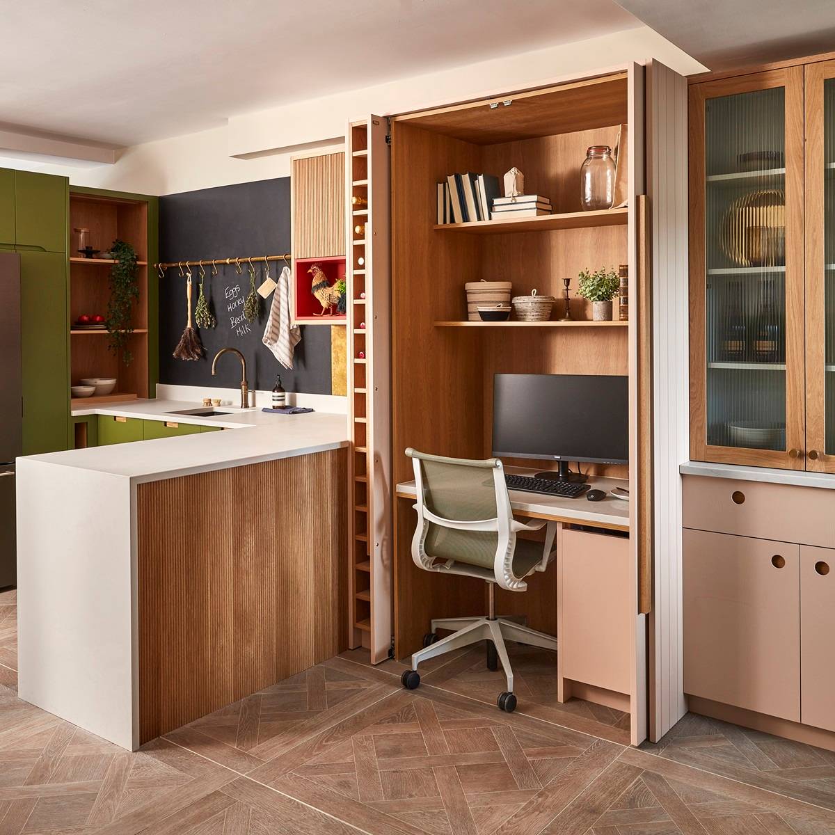 pocket-doors-study-kitchen