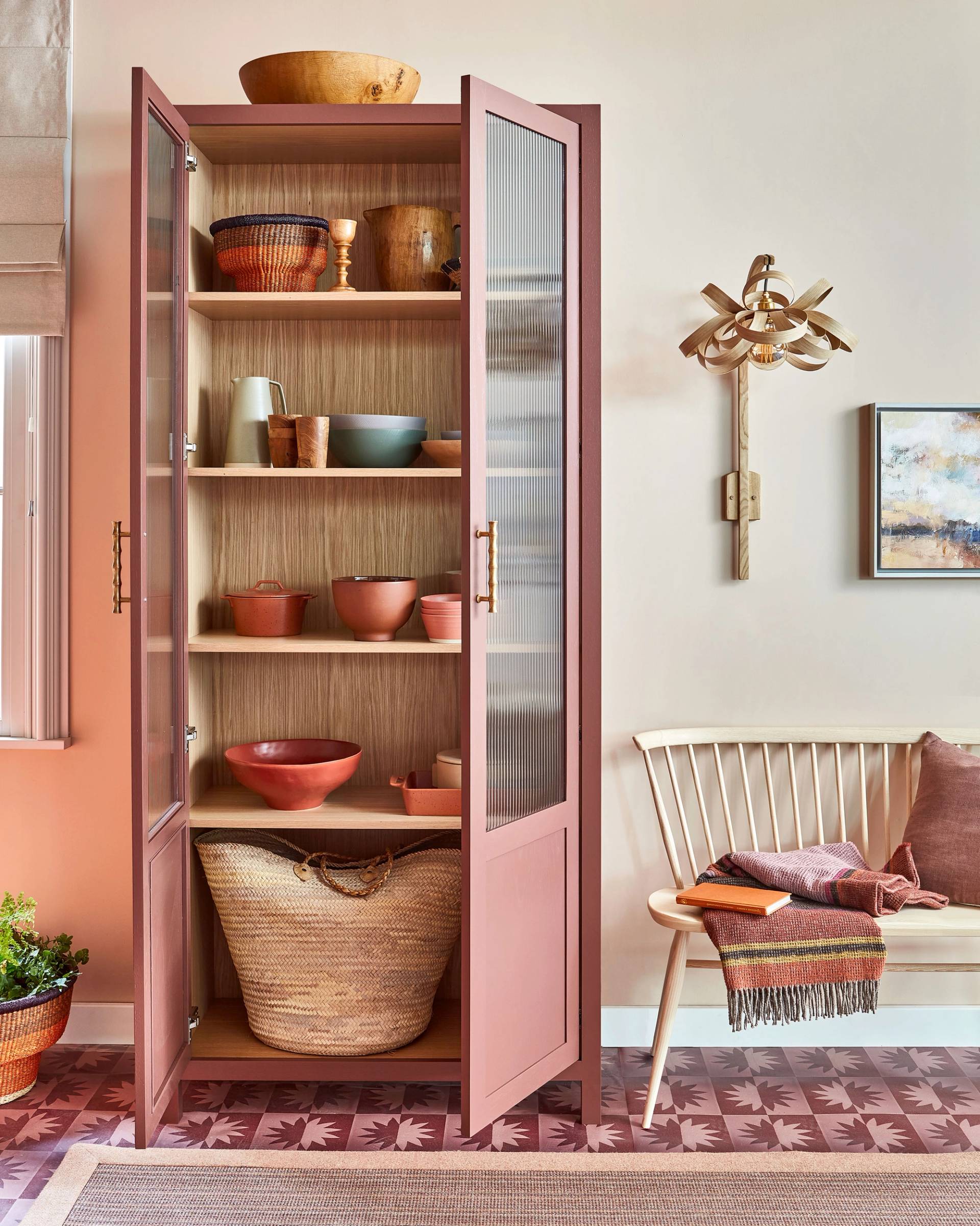 Langham Double Larder with Shelves