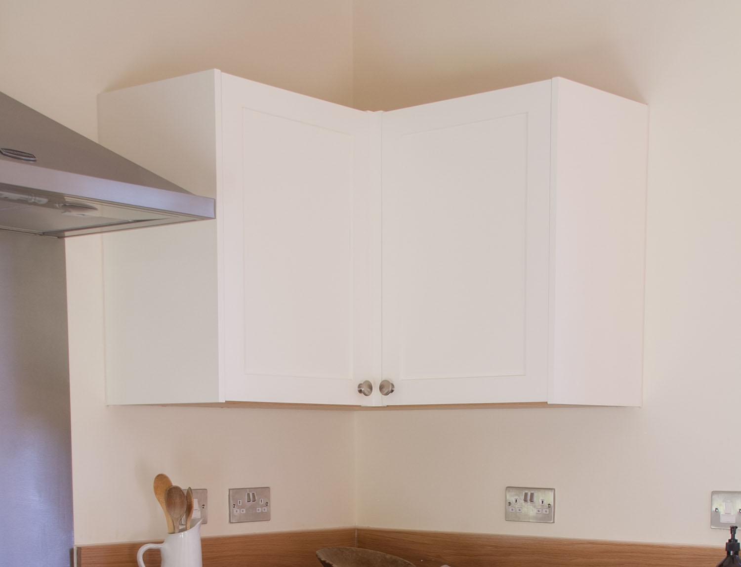 Single Corner Wall Cabinet