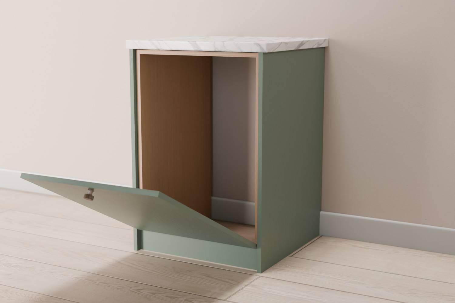 Integrated Appliance Housing Base Cabinet