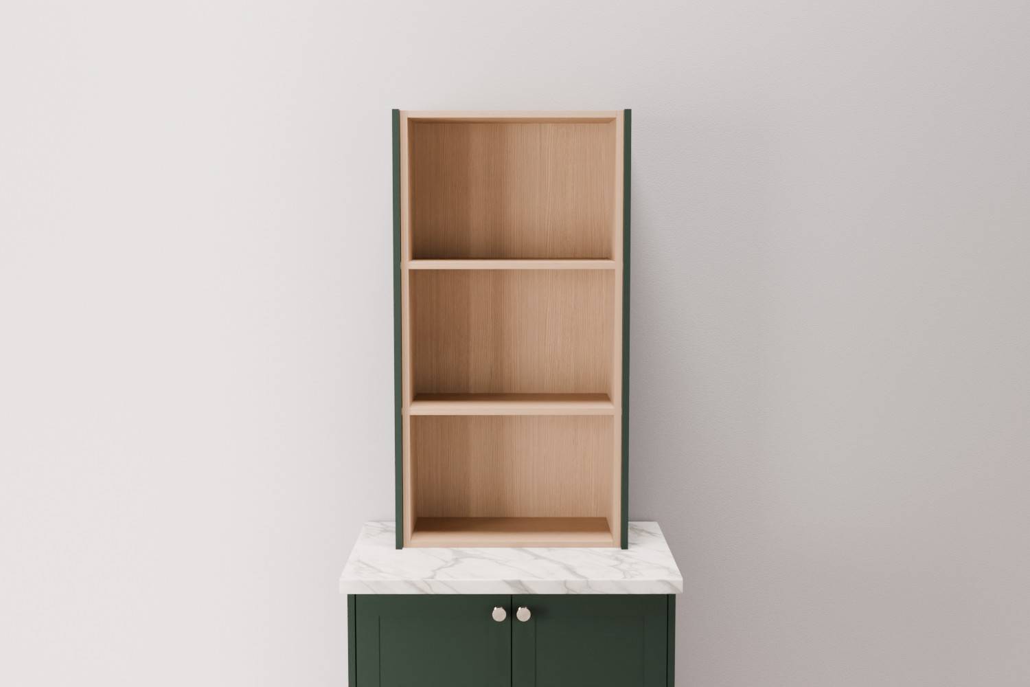 Open Shelf Counter Standing Cabinet