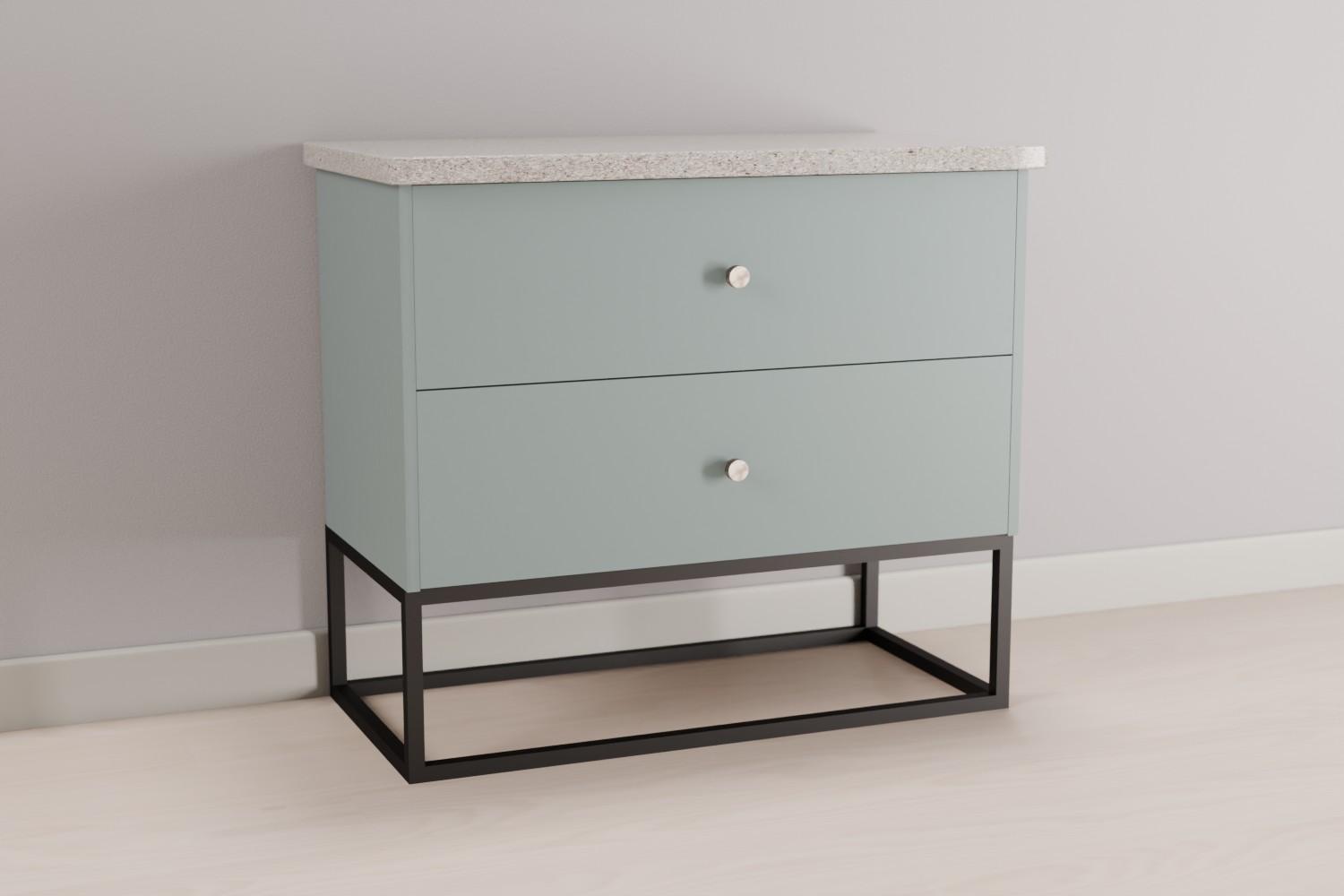  2 Drawer Vanity Unit