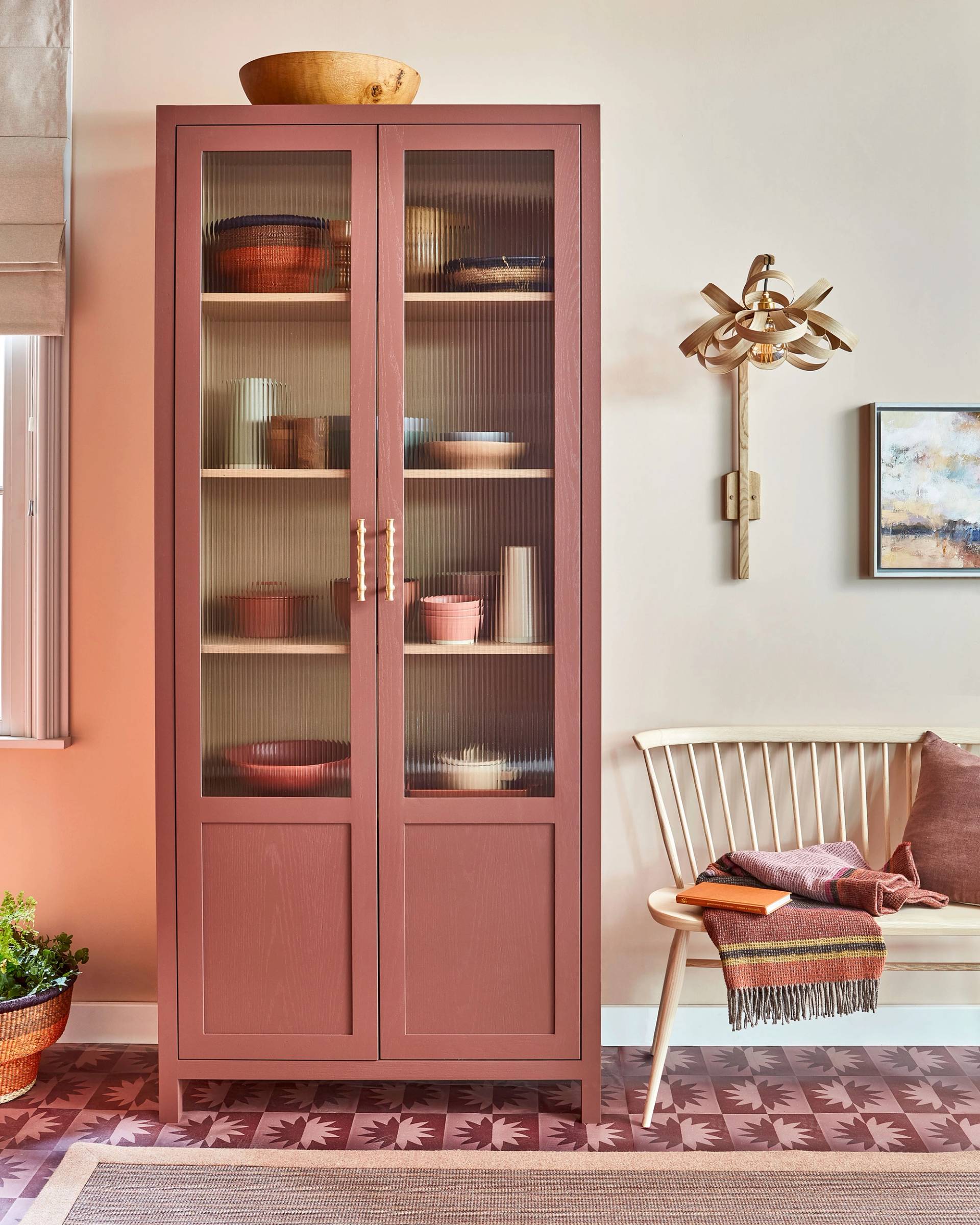 Langham Double Larder with Shelves