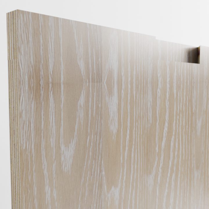 Brushed Limed Grain Oak Scandi Midgard Front