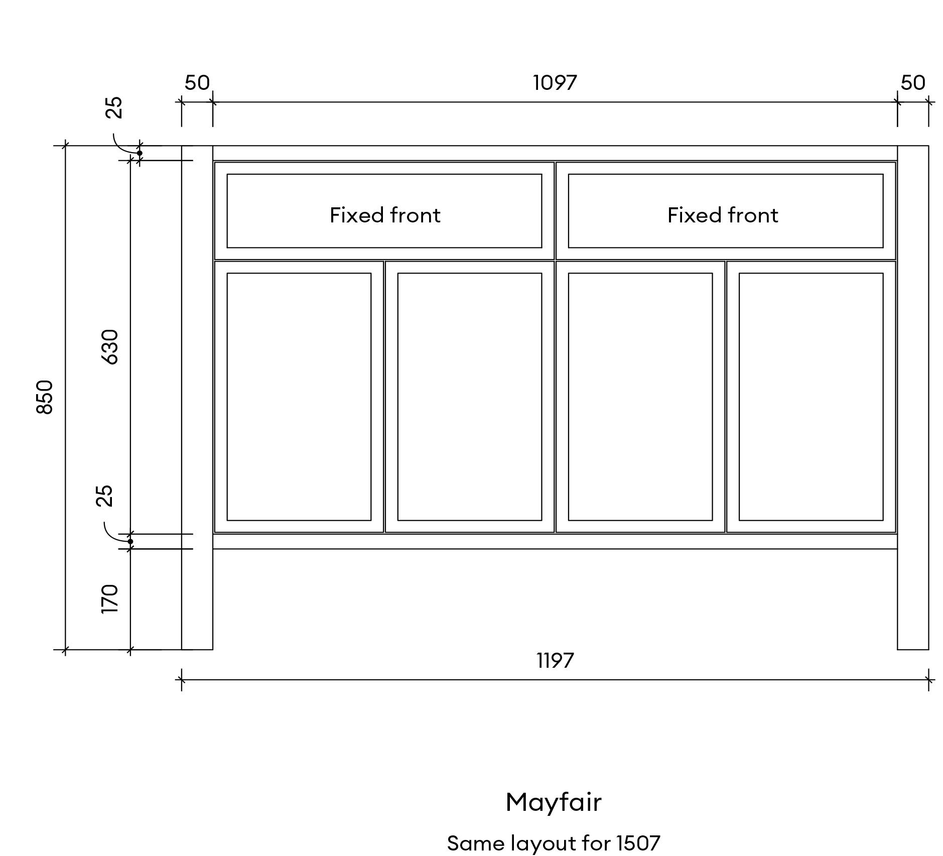 Mayfair Double Diagram
