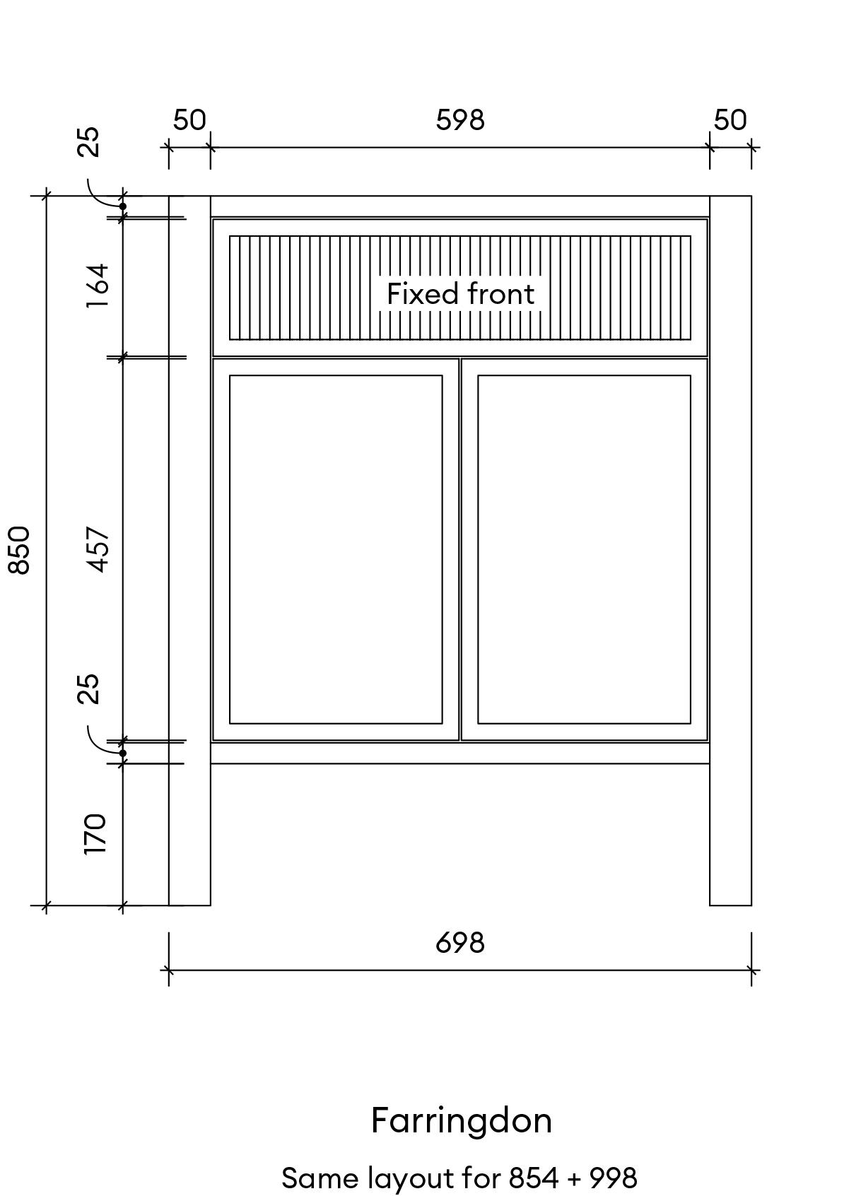 Farringdon Single Diagram