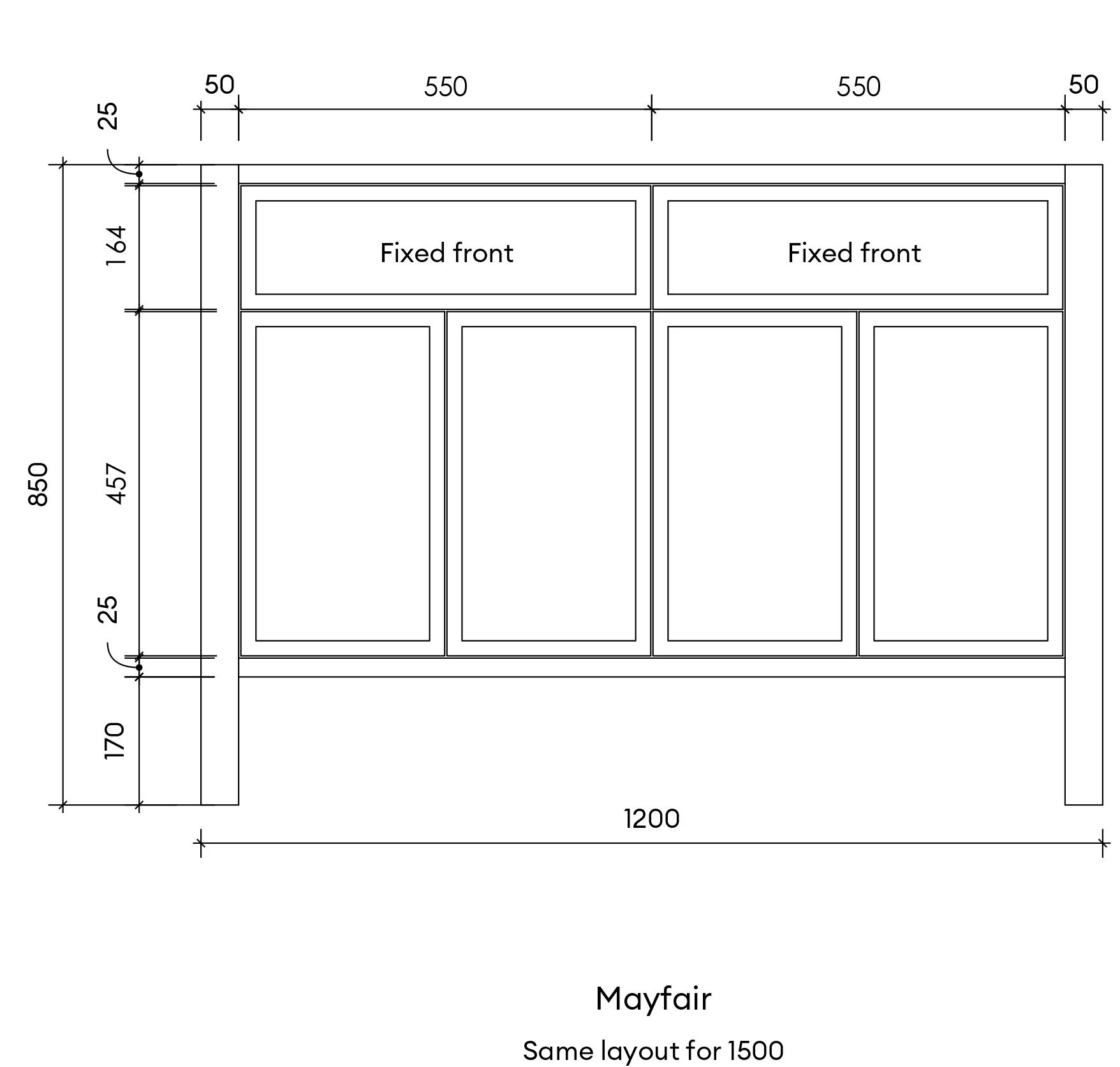 Mayfair Double Diagram