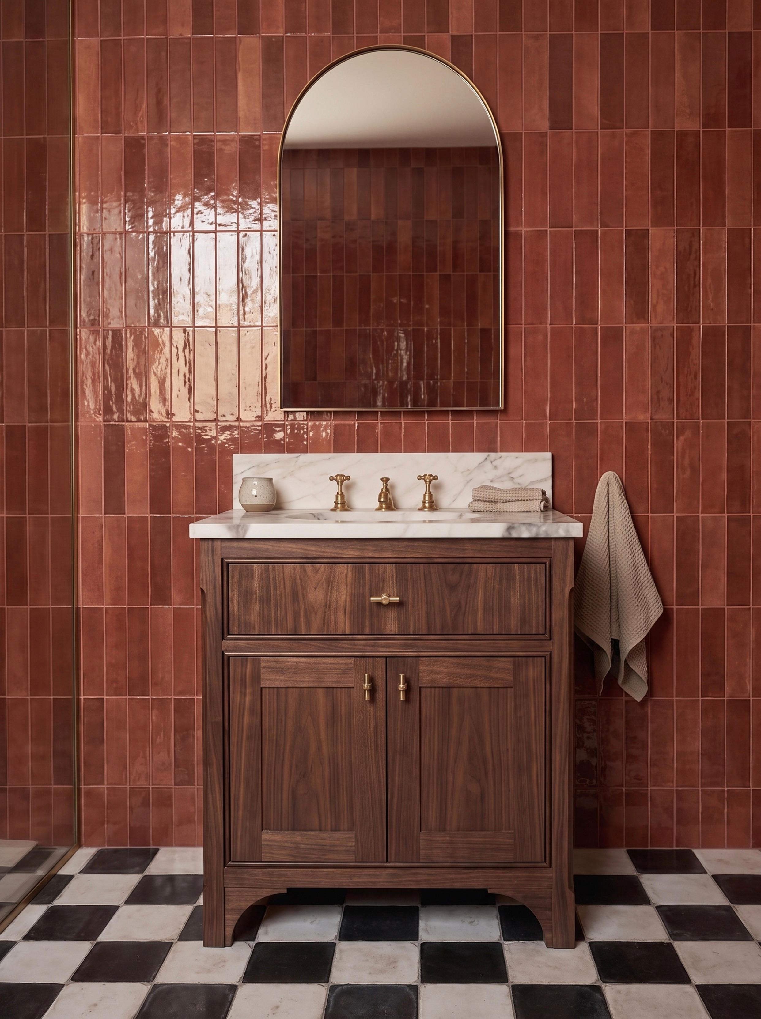 Oxford Single Basin Walnut