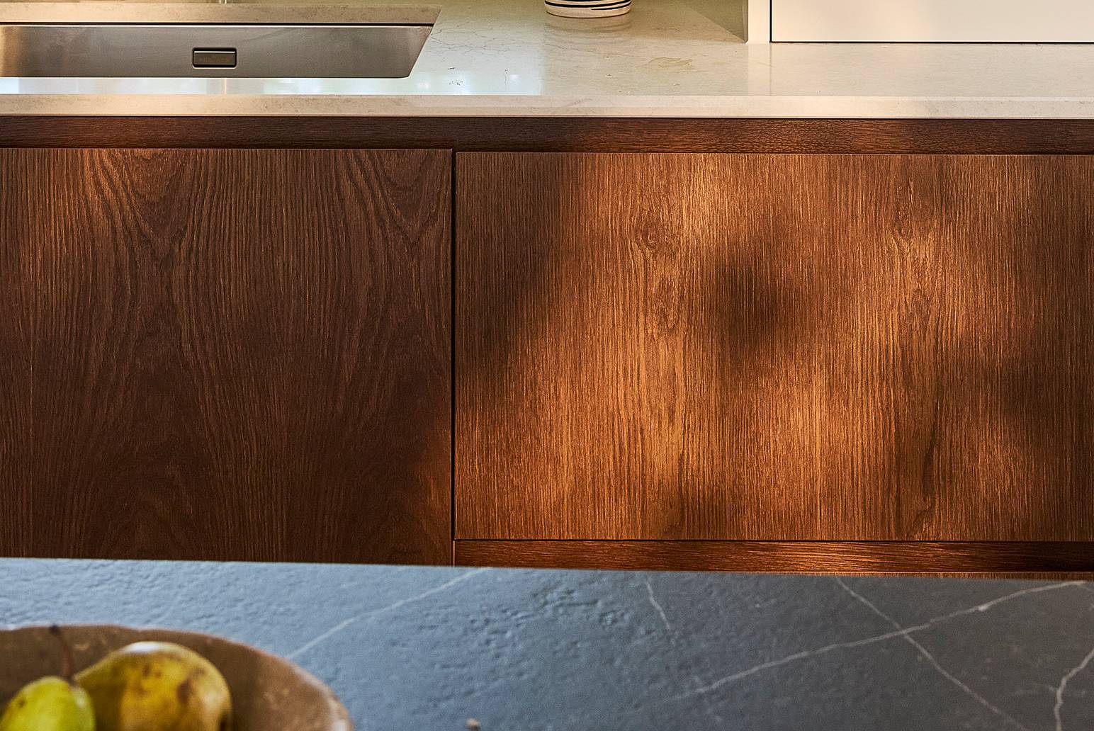 Dark Stained Oak