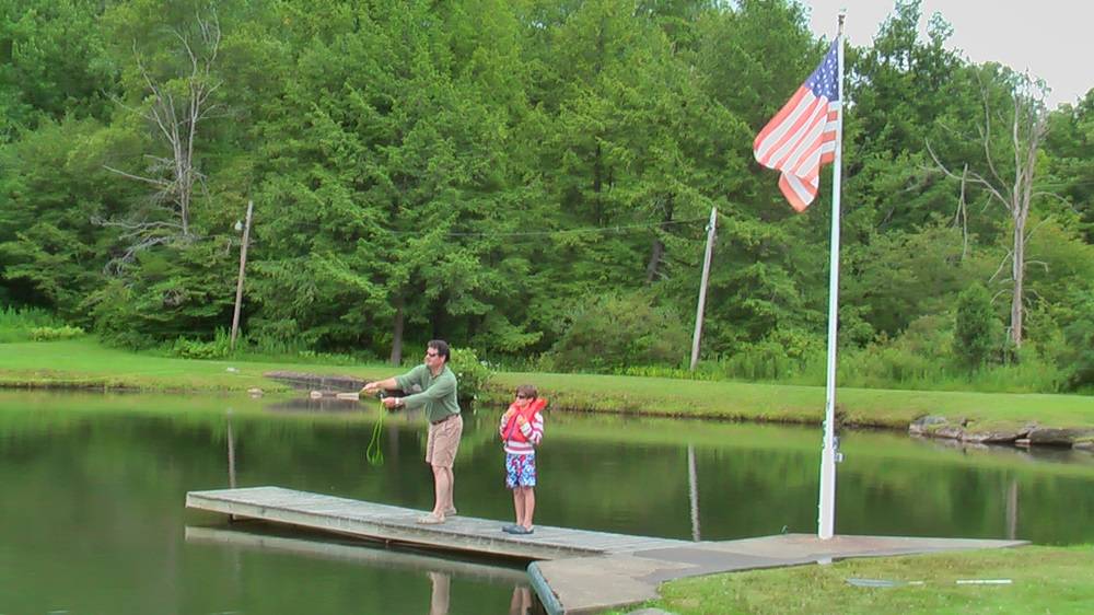 jamie and alex fishing
