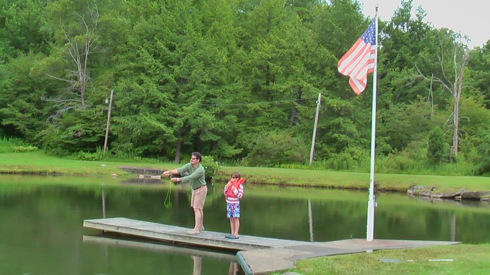 jamie and alex fishing