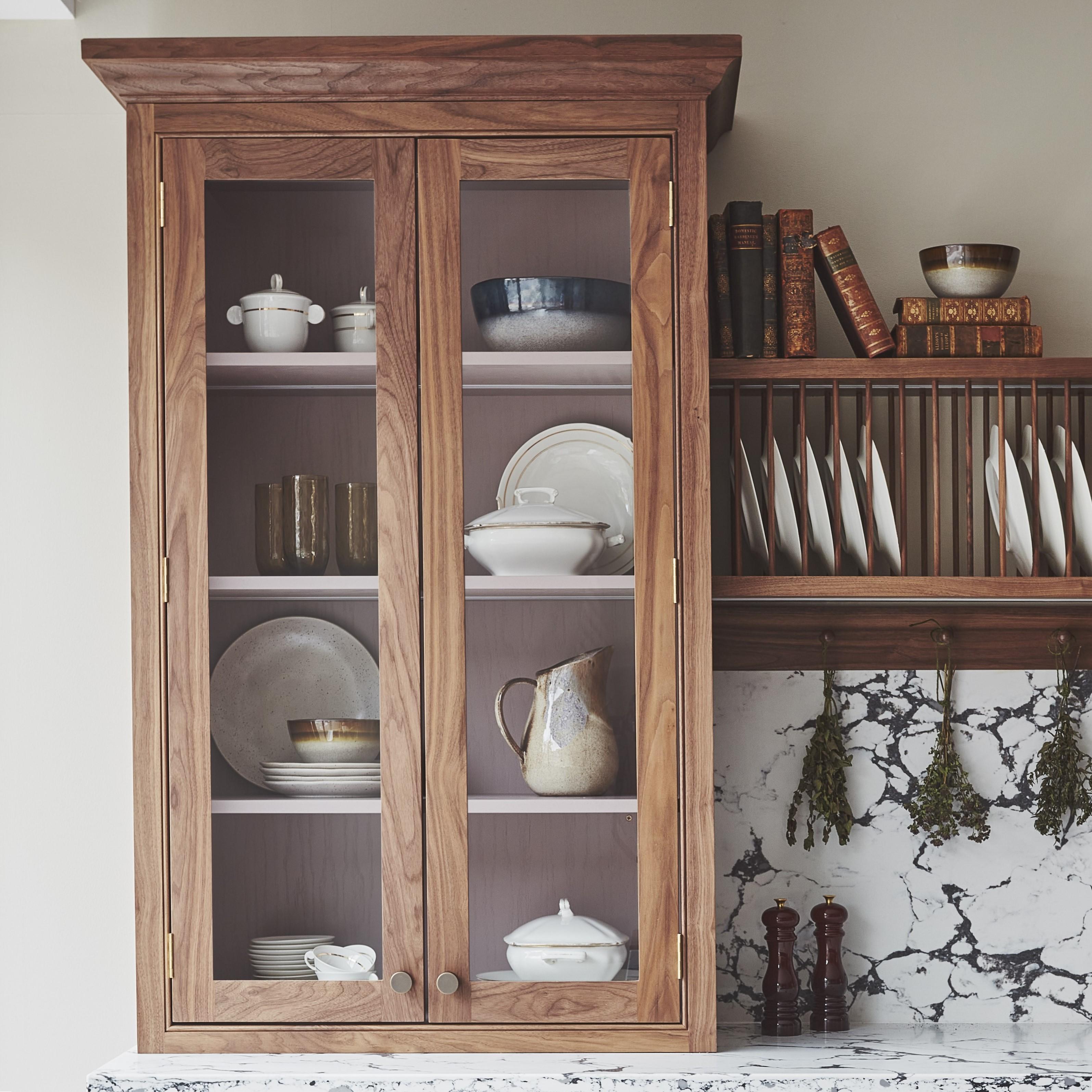 Walnut Glazed Front