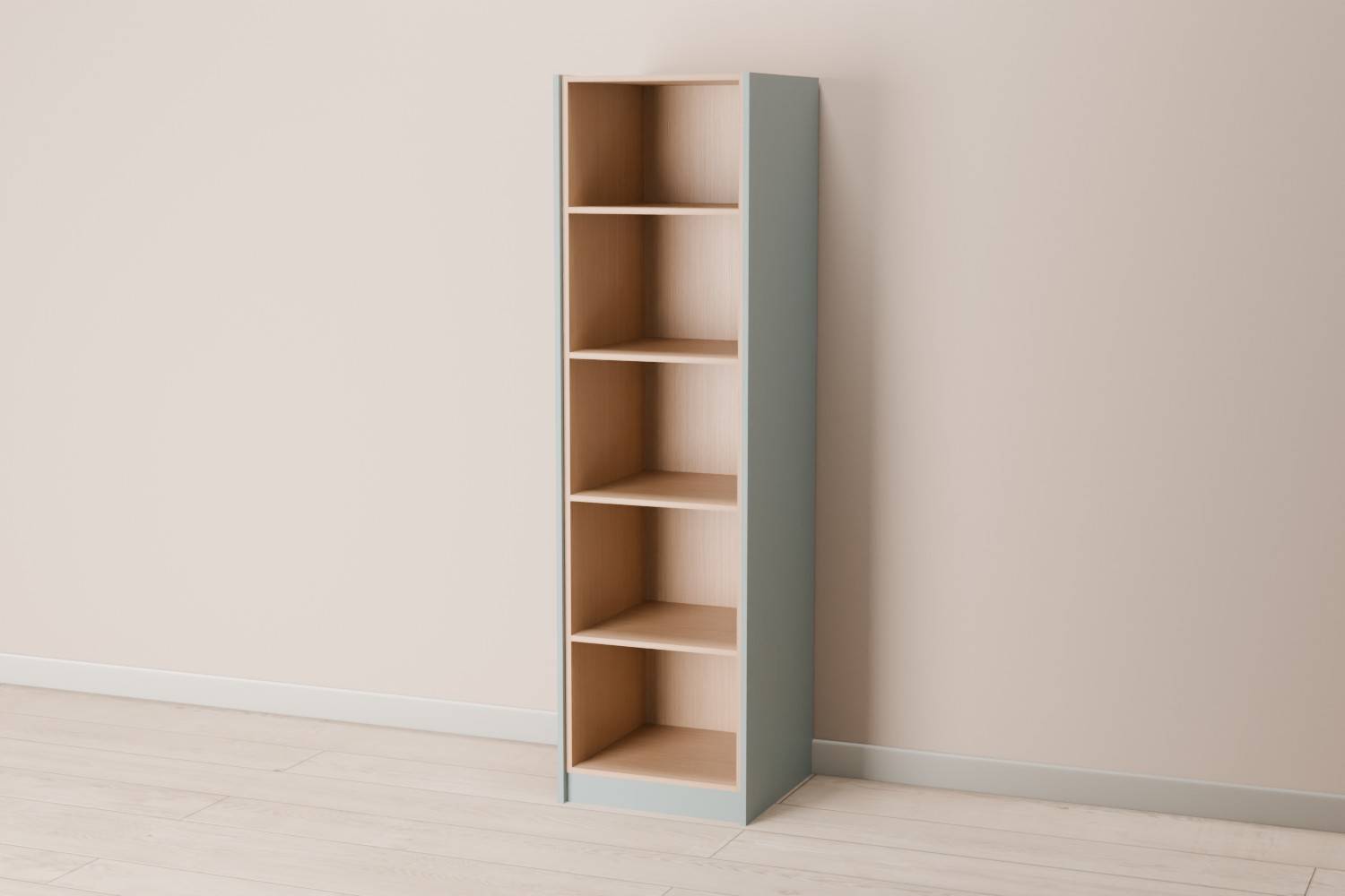 Single Open Shelf Tall Cabinet
