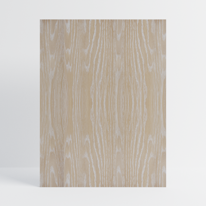 Brushed Limed Grain Oak Scandi End Panel