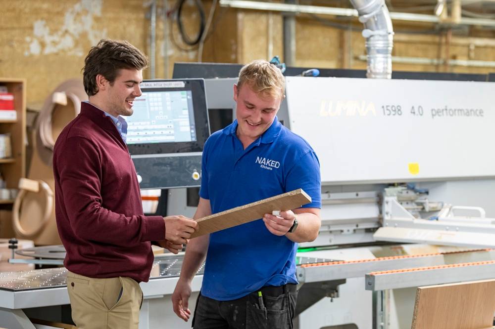 Inside the Naked workshop