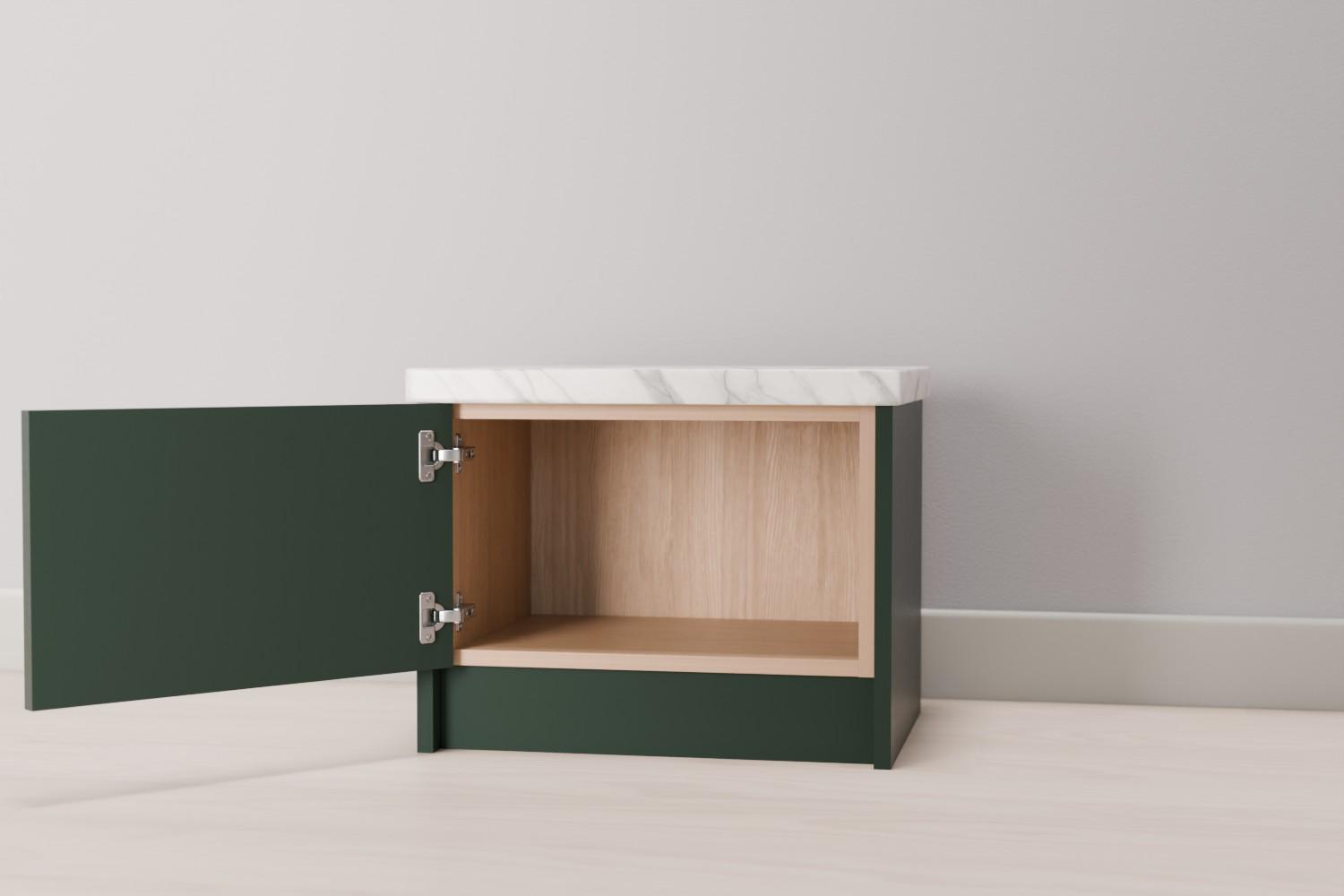 Single Door Bench Cabinet