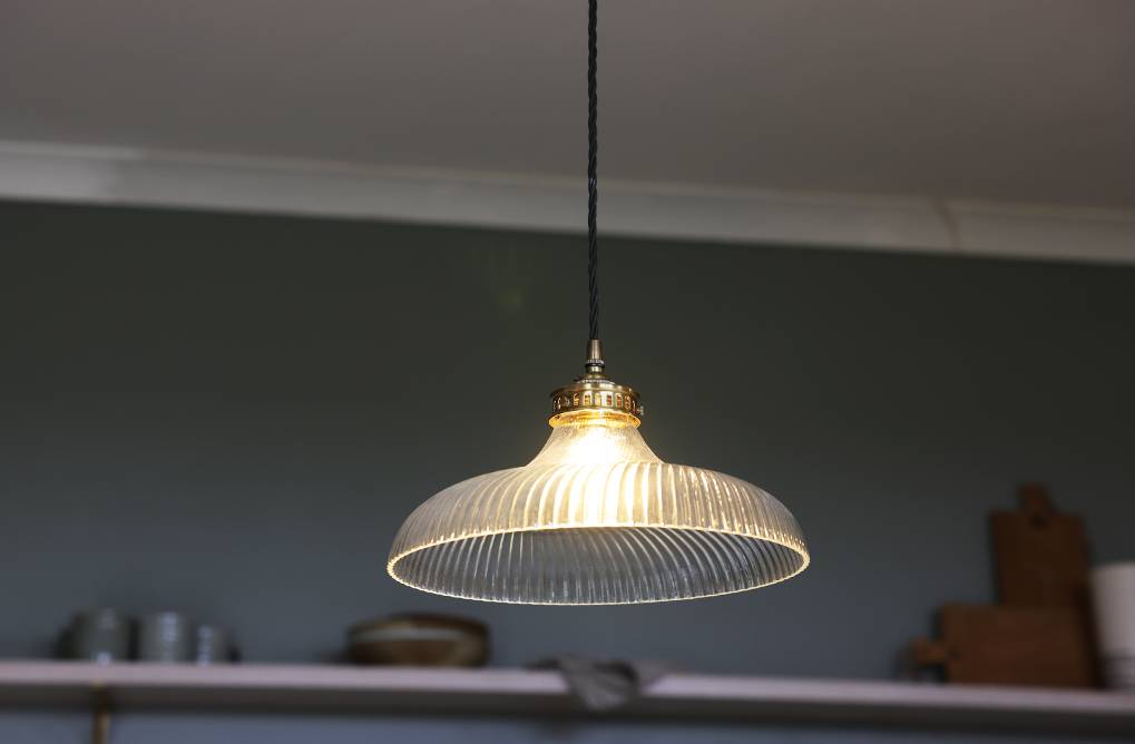 lamp shade close up