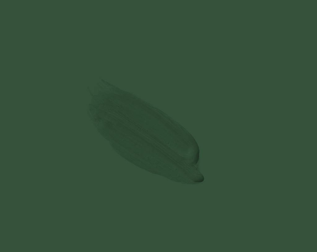 A blob of Wiveton Fern paint on a background of the same color